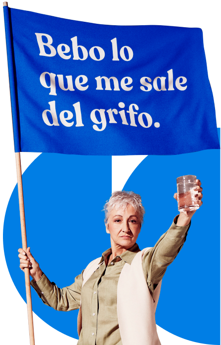 Bebo lo que me sale del grifo